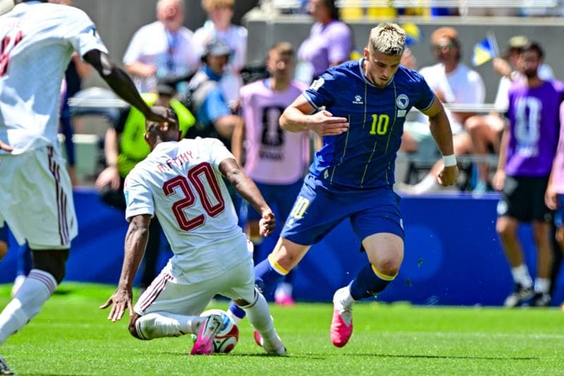 Football. FIFA World Cup 2026. Bosnia and Herzegovina - Qatar. 24.06.2026