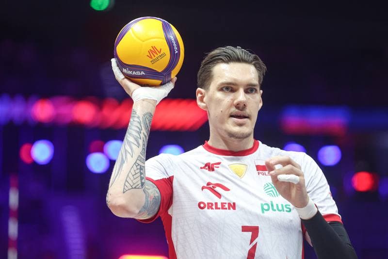 Volleyball. Men's Volleyball Nations League. Poland - Belgium. 24.06.2026