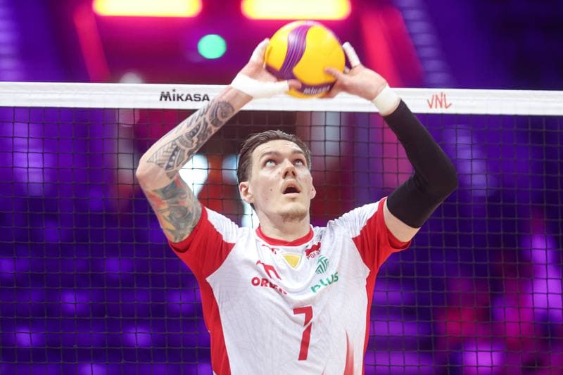 Volleyball. Men's Volleyball Nations League. Poland - Belgium. 24.06.2026