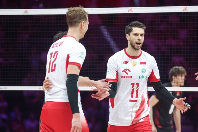 Volleyball. Men's Volleyball Nations League. Poland - Belgium. 24.06.2026