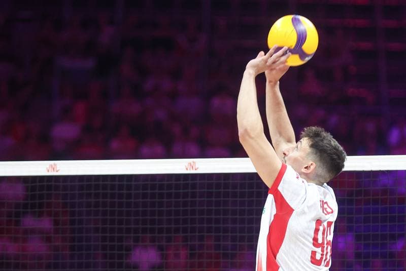 Volleyball. Men's Volleyball Nations League. Poland - Belgium. 24.06.2026