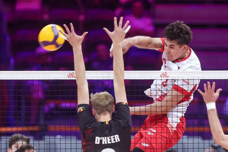 Volleyball. Men's Volleyball Nations League. Poland - Belgium. 24.06.2026