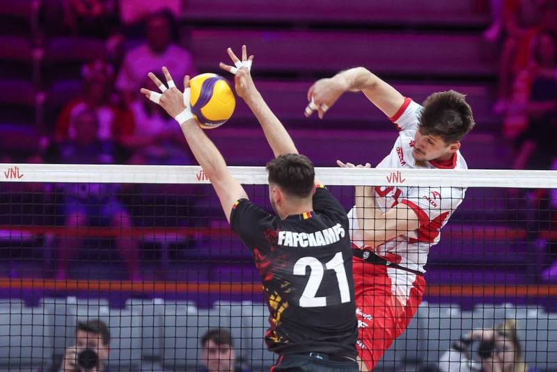Volleyball. Men's Volleyball Nations League. Poland - Belgium. 24.06.2026