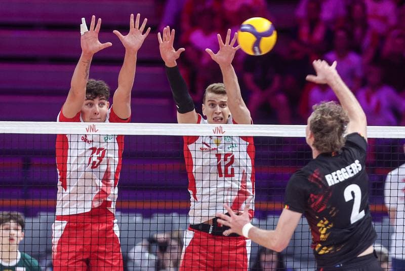 Volleyball. Men's Volleyball Nations League. Poland - Belgium. 24.06.2026