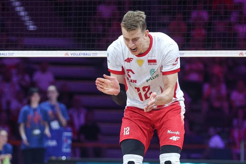 Volleyball. Men's Volleyball Nations League. Poland - Belgium. 24.06.2026