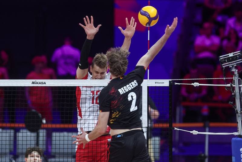 Volleyball. Men's Volleyball Nations League. Poland - Belgium. 24.06.2026