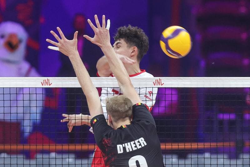 Volleyball. Men's Volleyball Nations League. Poland - Belgium. 24.06.2026