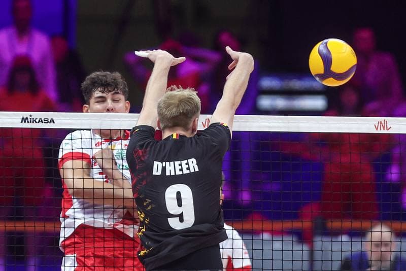 Volleyball. Men's Volleyball Nations League. Poland - Belgium. 24.06.2026