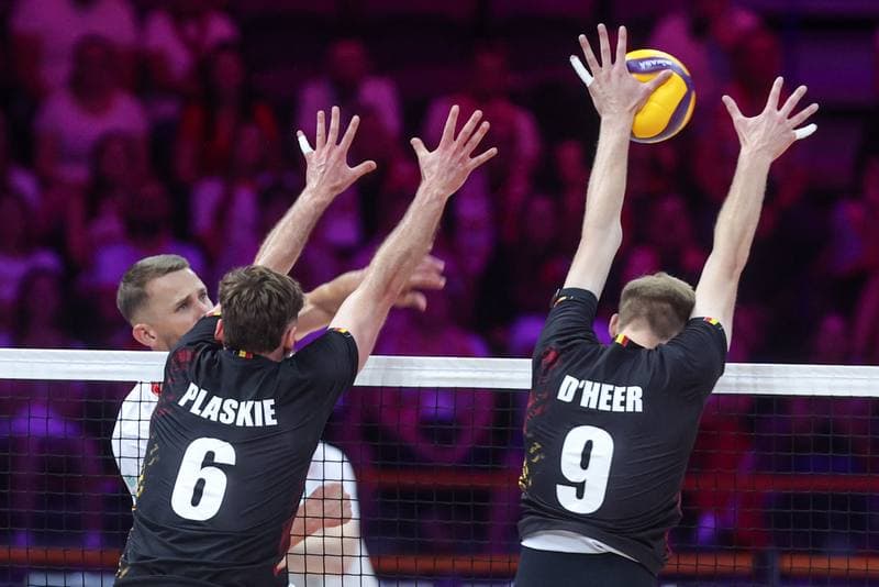 Volleyball. Men's Volleyball Nations League. Poland - Belgium. 24.06.2026