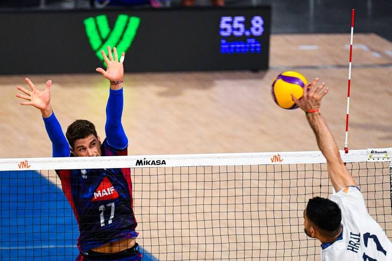 Volleyball. FIVB Men's Volleyball Nations League. France - Iran. 24.06.2026