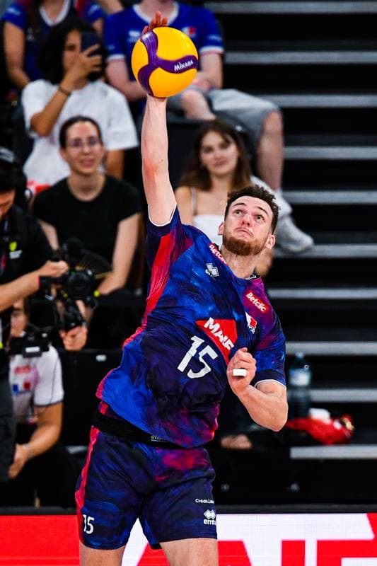 Volleyball. FIVB Men's Volleyball Nations League. France - Iran. 24.06.2026
