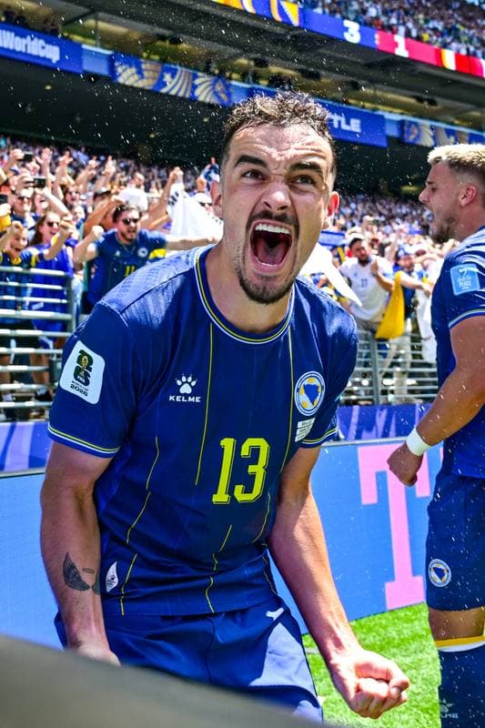Football. FIFA World Cup 2026. Bosnia and Herzegovina - Qatar. 24.06.2026