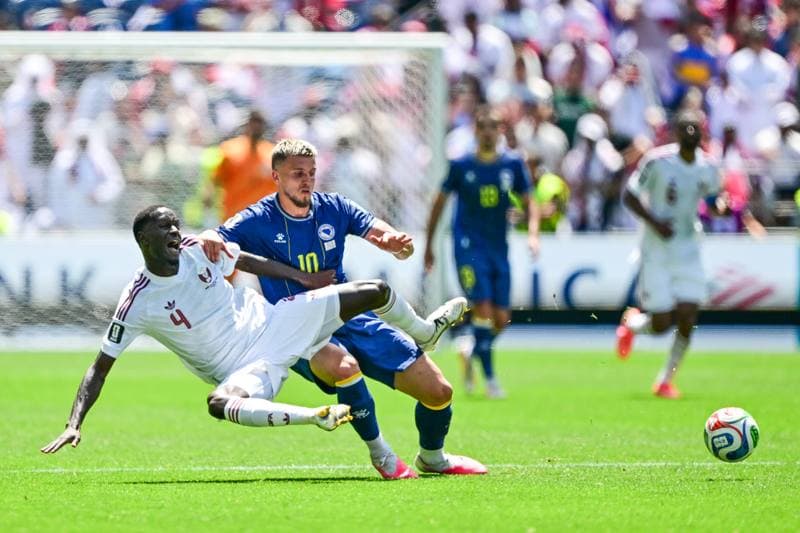 Football. FIFA World Cup 2026. Bosnia and Herzegovina - Qatar. 24.06.2026