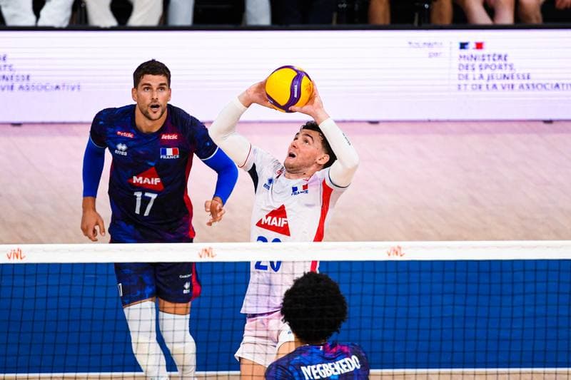 Volleyball. FIVB Men's Volleyball Nations League. France - Iran. 24.06.2026