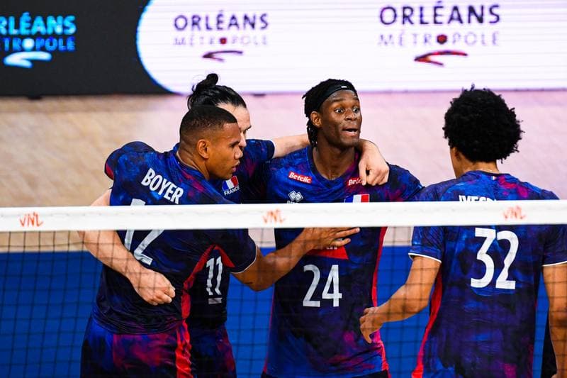 Volleyball. FIVB Men's Volleyball Nations League. France - Iran. 24.06.2026
