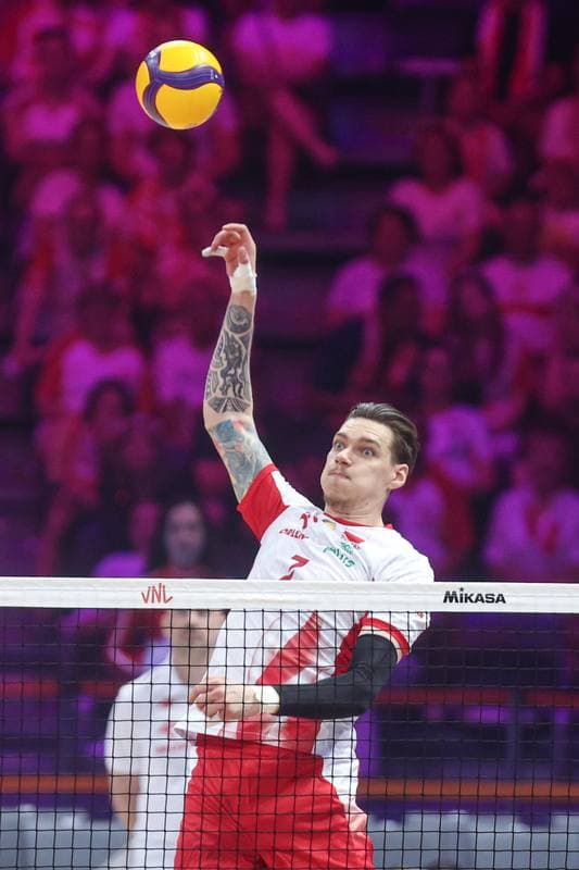 Volleyball. Men's Volleyball Nations League. Poland - Belgium. 24.06.2026