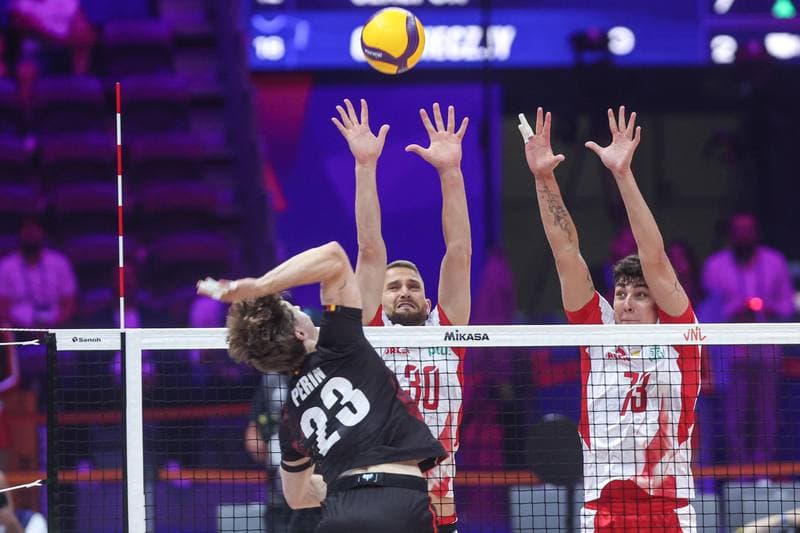 Volleyball. Men's Volleyball Nations League. Poland - Belgium. 24.06.2026