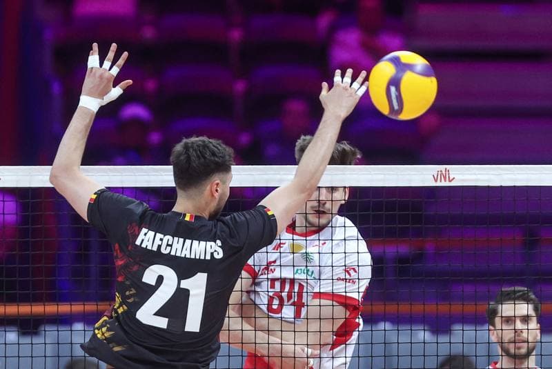Volleyball. Men's Volleyball Nations League. Poland - Belgium. 24.06.2026