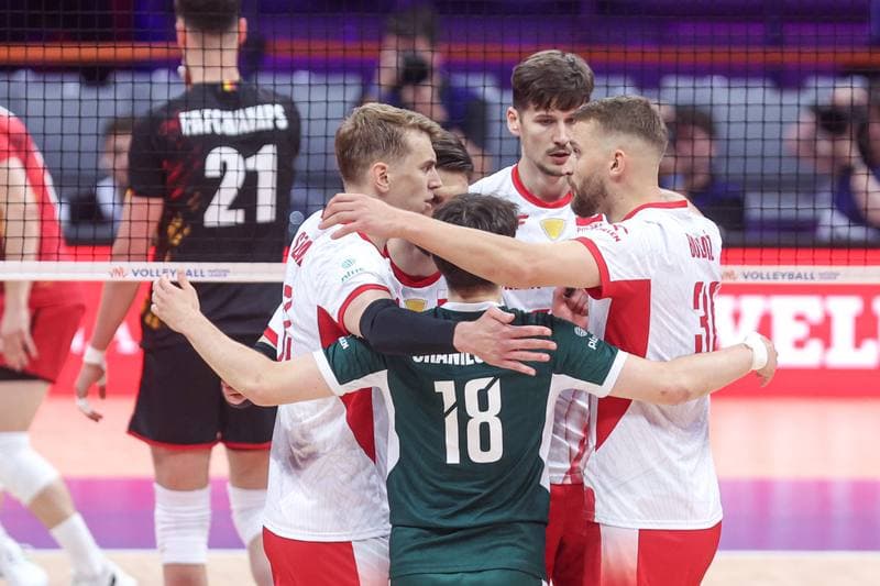 Volleyball. Men's Volleyball Nations League. Poland - Belgium. 24.06.2026