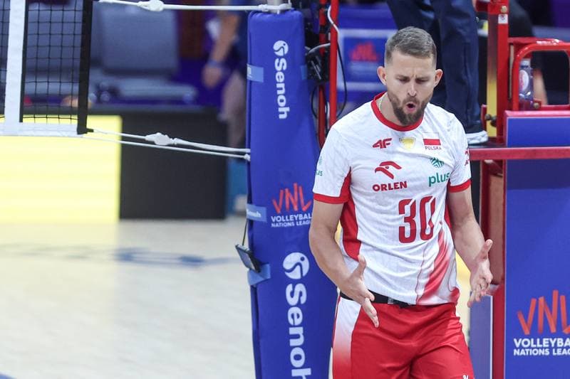 Volleyball. Men's Volleyball Nations League. Poland - Belgium. 24.06.2026