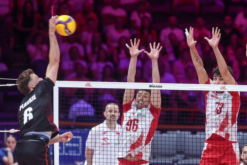 Volleyball. Men's Volleyball Nations League. Poland - Belgium. 24.06.2026