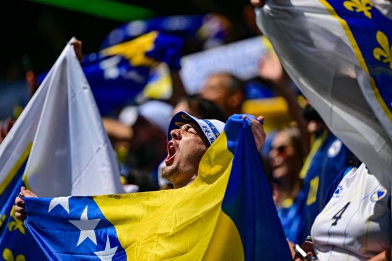 Football. FIFA World Cup 2026. Bosnia and Herzegovina - Qatar. 24.06.2026
