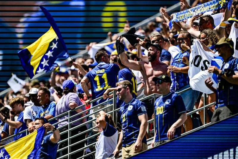 Football. FIFA World Cup 2026. Bosnia and Herzegovina - Qatar. 24.06.2026