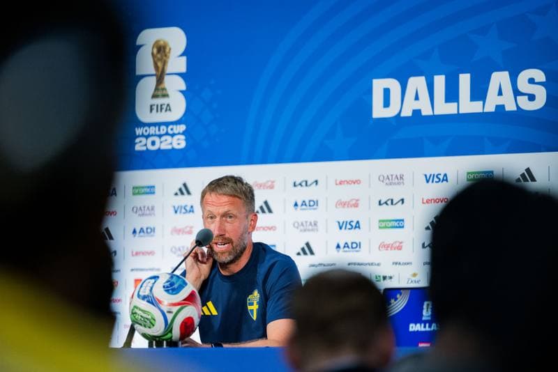Football. FIFA World Cup 2026. Sweden. Press Conference. 24.06.2026