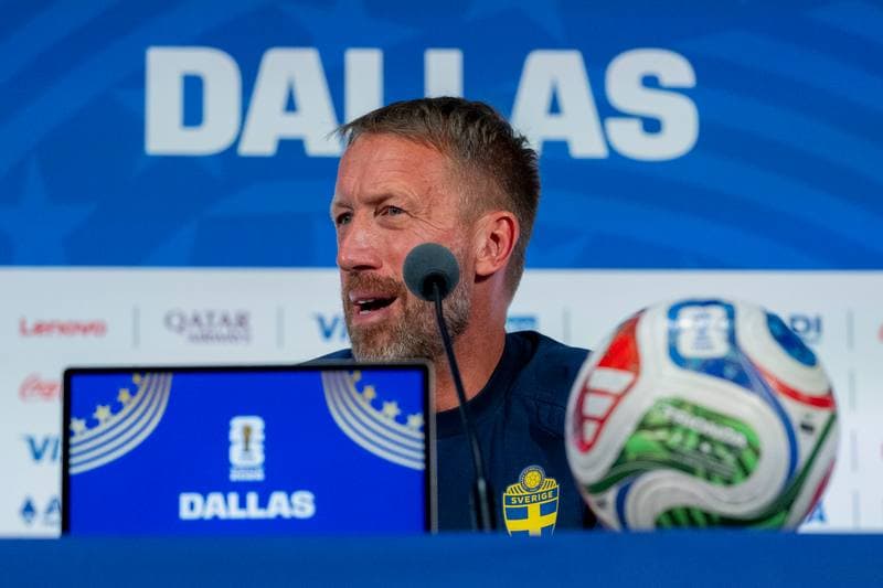 Football. FIFA World Cup 2026. Sweden. Press Conference. 24.06.2026