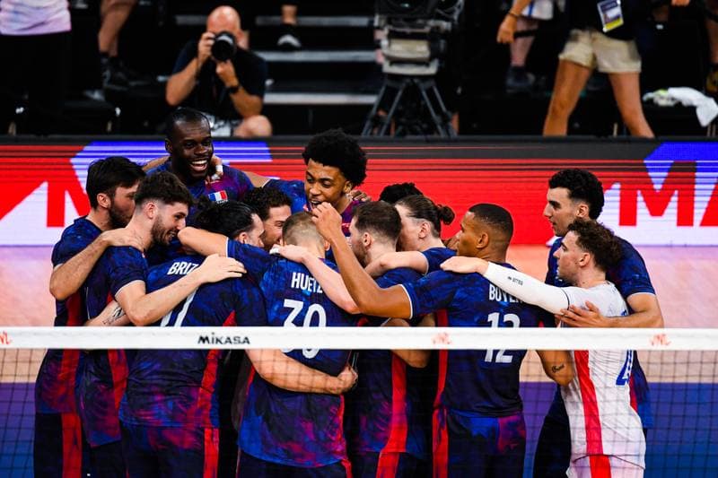 Volleyball. FIVB Men's Volleyball Nations League. France - Iran. 24.06.2026
