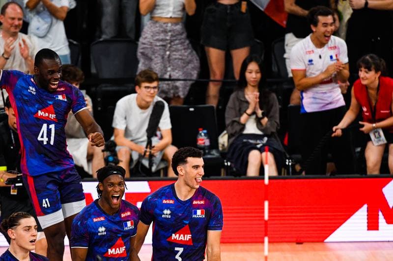 Volleyball. FIVB Men's Volleyball Nations League. France - Iran. 24.06.2026