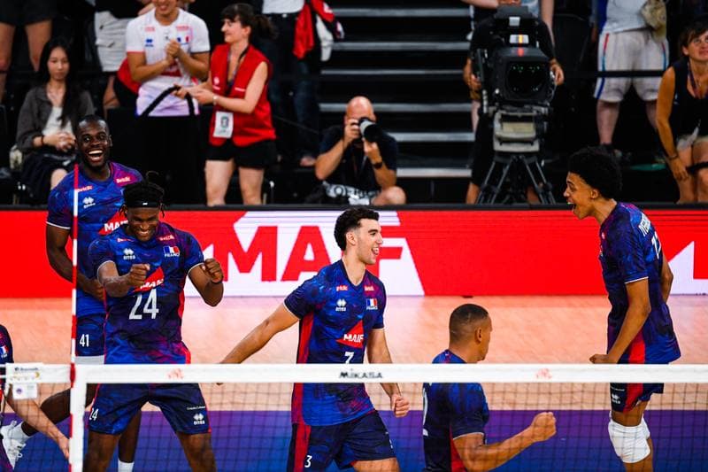 Volleyball. FIVB Men's Volleyball Nations League. France - Iran. 24.06.2026