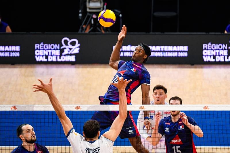 Volleyball. FIVB Men's Volleyball Nations League. France - Iran. 24.06.2026