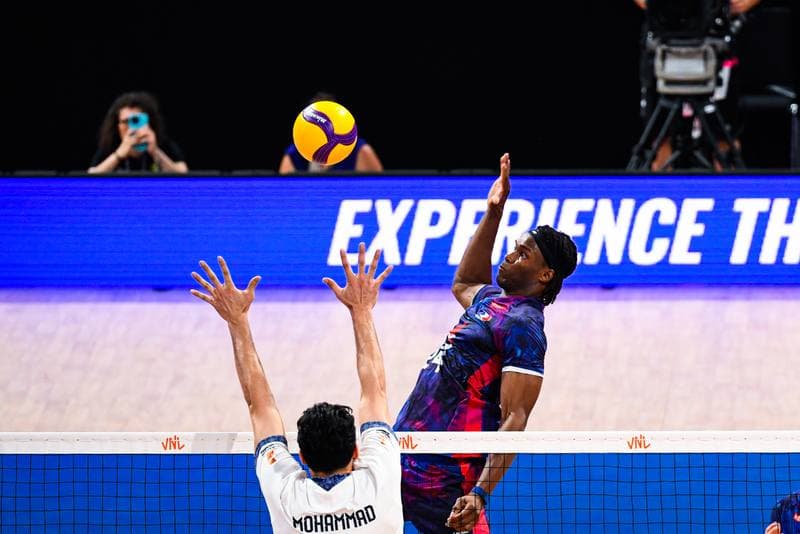 Volleyball. FIVB Men's Volleyball Nations League. France - Iran. 24.06.2026