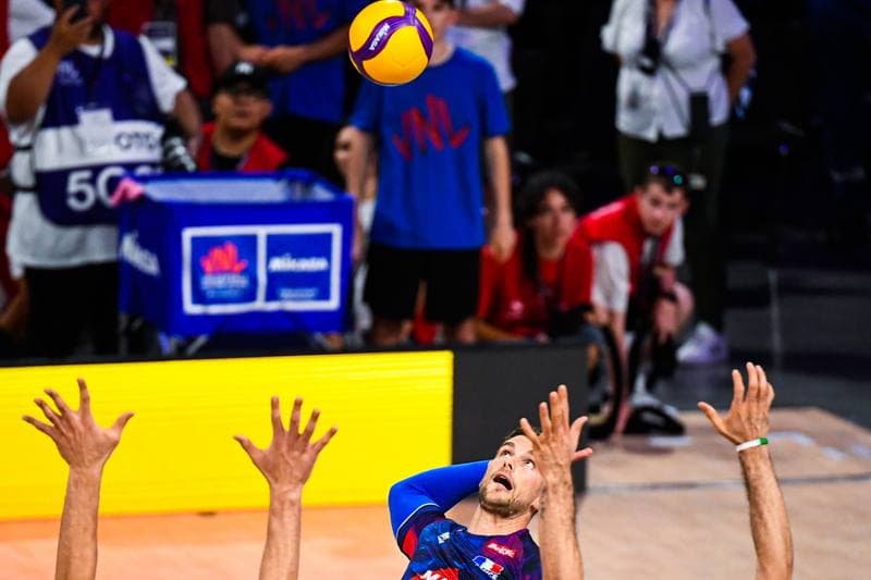 Volleyball. FIVB Men's Volleyball Nations League. France - Iran. 24.06.2026