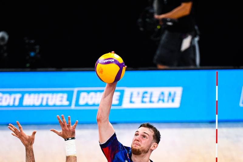 Volleyball. FIVB Men's Volleyball Nations League. France - Iran. 24.06.2026