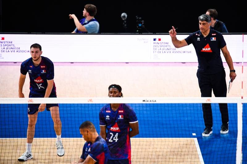 Volleyball. FIVB Men's Volleyball Nations League. France - Iran. 24.06.2026