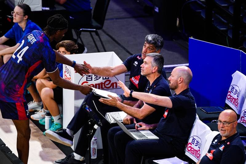 Volleyball. FIVB Men's Volleyball Nations League. France - Iran. 24.06.2026
