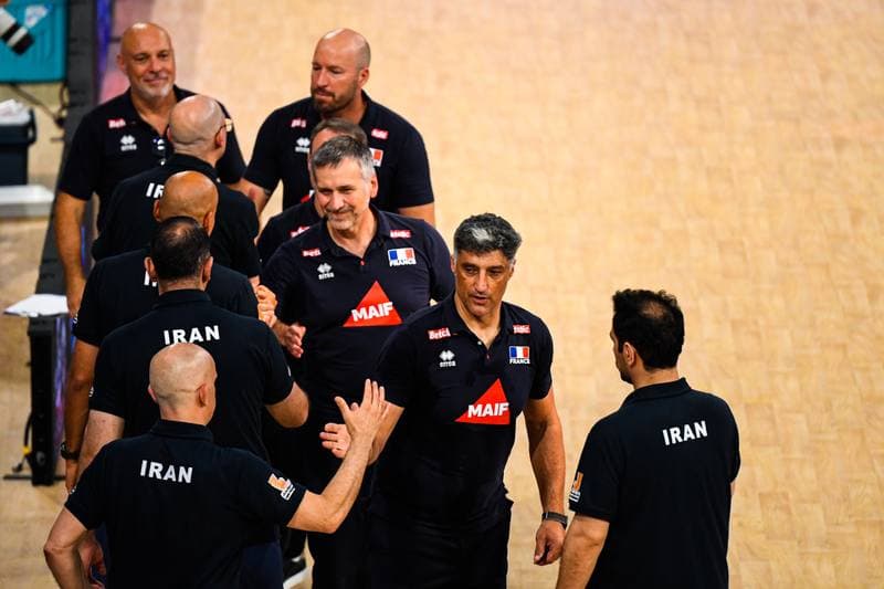 Volleyball. FIVB Men's Volleyball Nations League. France - Iran. 24.06.2026