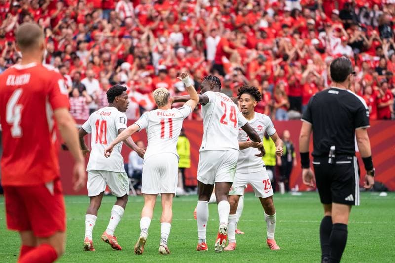 Football. FIFA World Cup 2026. Canada - Switzerland. 24.06.2026
