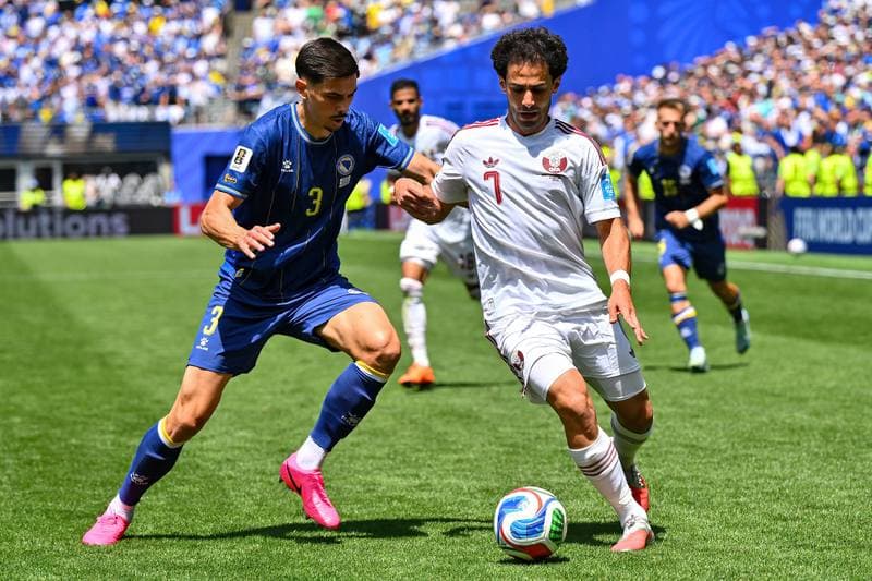 Football. FIFA World Cup 2026. Bosnia and Herzegovina - Qatar. 24.06.2026