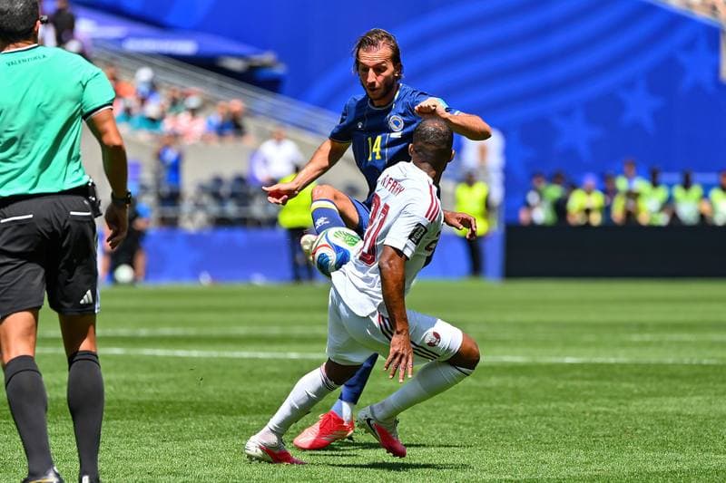 Football. FIFA World Cup 2026. Bosnia and Herzegovina - Qatar. 24.06.2026