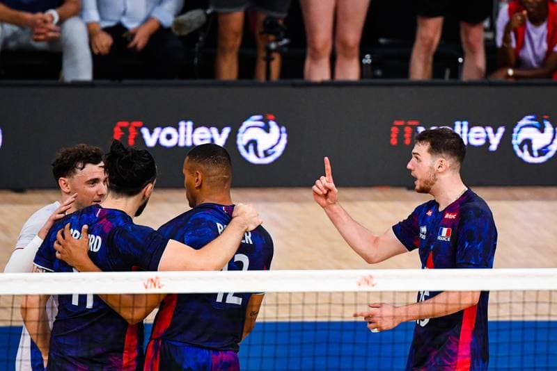 Volleyball. FIVB Men's Volleyball Nations League. France - Iran. 24.06.2026