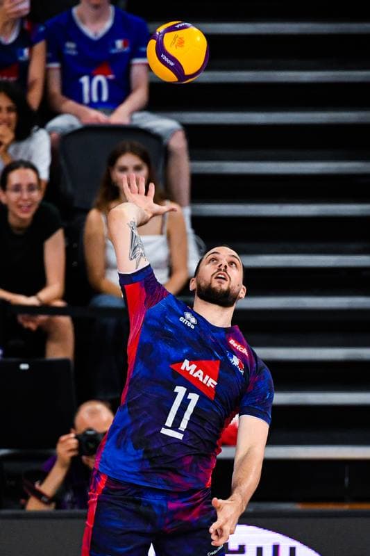 Volleyball. FIVB Men's Volleyball Nations League. France - Iran. 24.06.2026