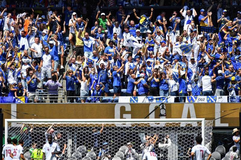 Football. FIFA World Cup 2026. Bosnia and Herzegovina - Qatar. 24.06.2026