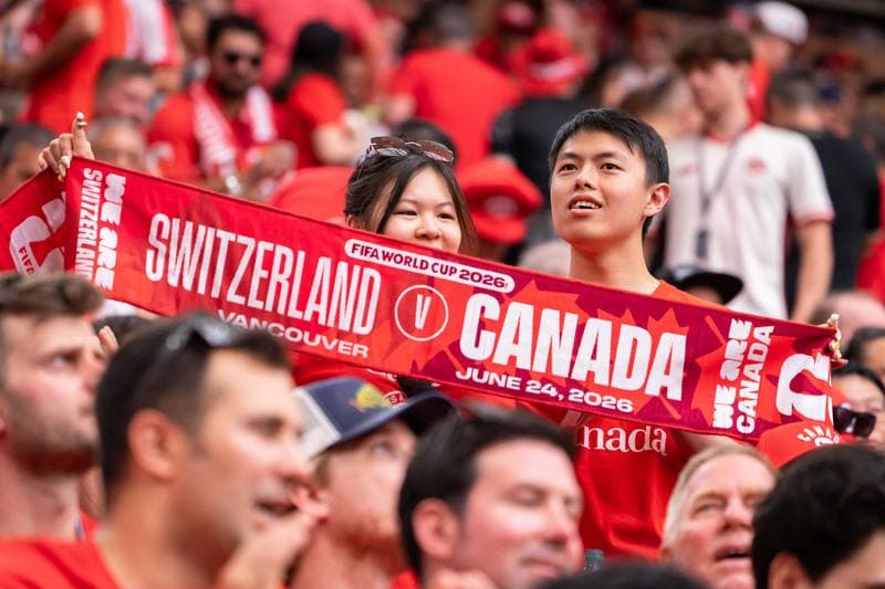 Football. FIFA World Cup 2026. Canada - Switzerland. 24.06.2026