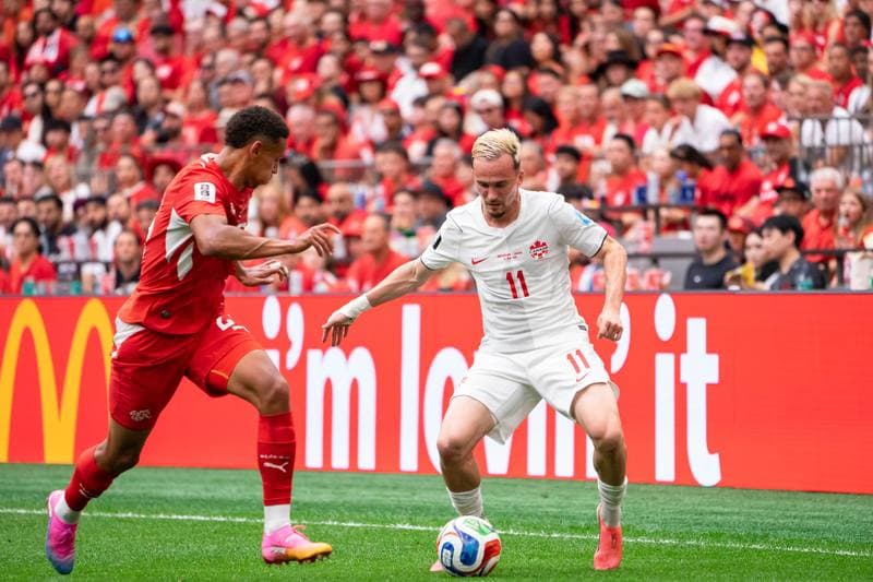 Football. FIFA World Cup 2026. Canada - Switzerland. 24.06.2026