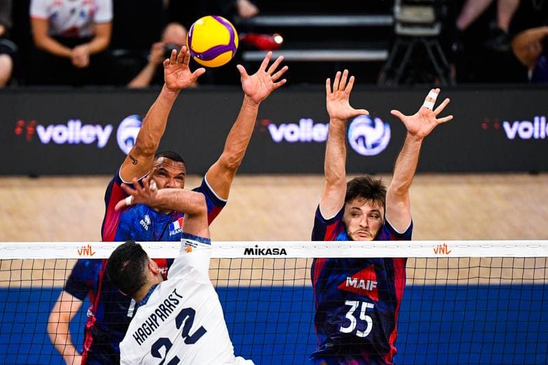Volleyball. FIVB Men's Volleyball Nations League. France - Iran. 24.06.2026