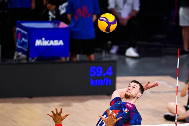 Volleyball. FIVB Men's Volleyball Nations League. France - Iran. 24.06.2026