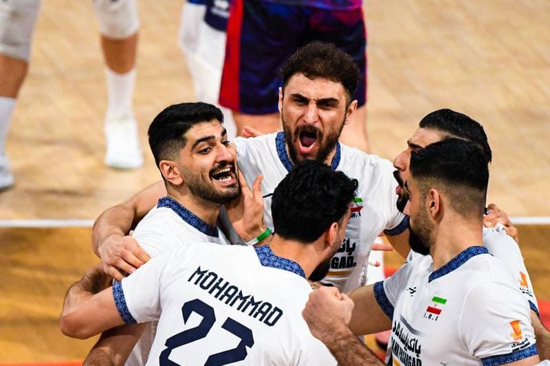 Volleyball. FIVB Men's Volleyball Nations League. France - Iran. 24.06.2026